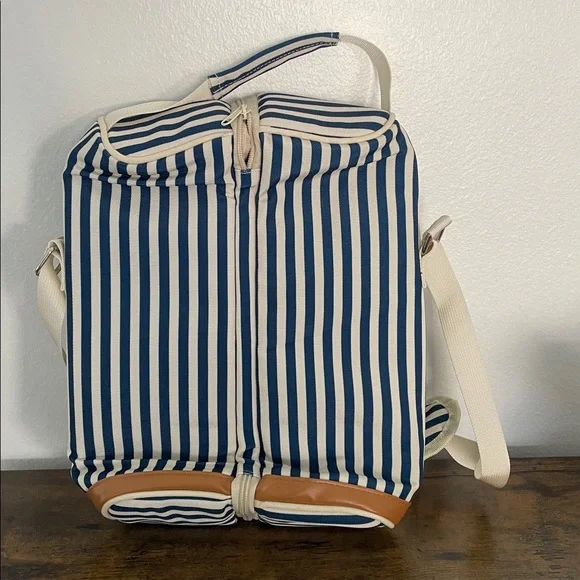 NWT 2 Bottles Wine Carrier Bag, Padded Tote * Perfect‎ for Picnic or Traveling - Picture 4 of 9